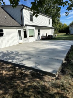 Broom Finish Patio