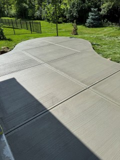 Broom Finish Patio