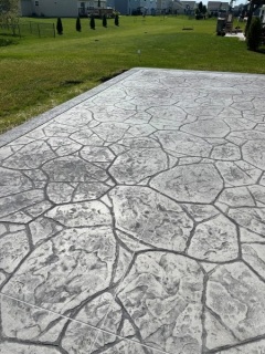 Appalachian Flagstone -Gull Gray Integral - Charcoal Release