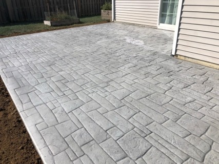 Dublin Cobblestone - Pewter Integral - Storm Gray Release