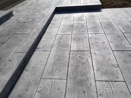 16-Inch Gilpins Wood Plank - Pewter Integral - Storm Gray Release