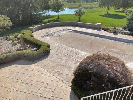 Majestic Ashlar Stamp - French Cream Hardener - Smoke Release