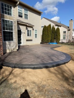 Majestic Ashlar Slate - Mocha Brown Integral - Charcoal Release - Storm Gray Hardener Border