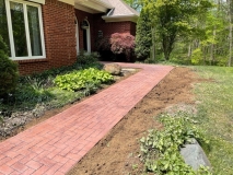 Pennsylvania Avenue Herringbone Brick - Brick Red Integral - Deep Charcoal Release