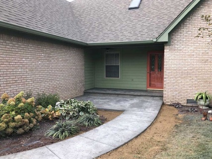 Bluestone Seamless Stone Stamp -Pewter Integral - Storm Gray Release -Cantilever