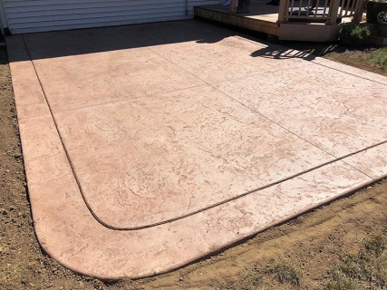 Hadley Creek Shale - Autumn Oak Integral - Walnut Release - Border Tooled No Color Hardener
