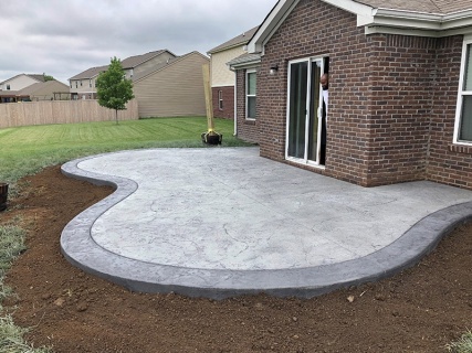Hadley Creek Shale - Pewter Integral - Storm Gray Release - Border Storm Gray Hardener - Storm Gray Release