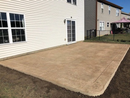 Hadley Creek Shale - Lanon Stone Integral - Colina Tan Release - Border Tooled No Color Hardener