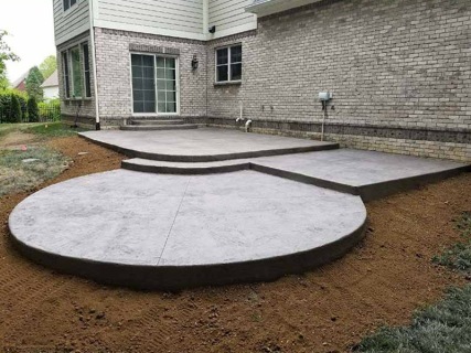 Bluestone Seamless Stone Stamp - Smoke Integral - Storm Gray Release