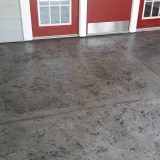 Bluestone Seamless Stone Stamp - Gull Gray Integral - Deep Charcoal Release with High Gloss Sealer