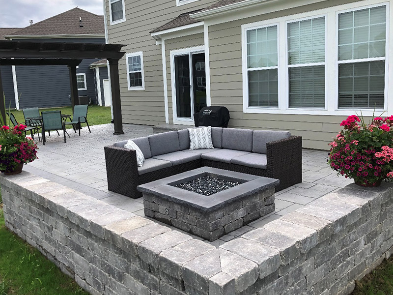 Indianapolis Concrete FIrepit