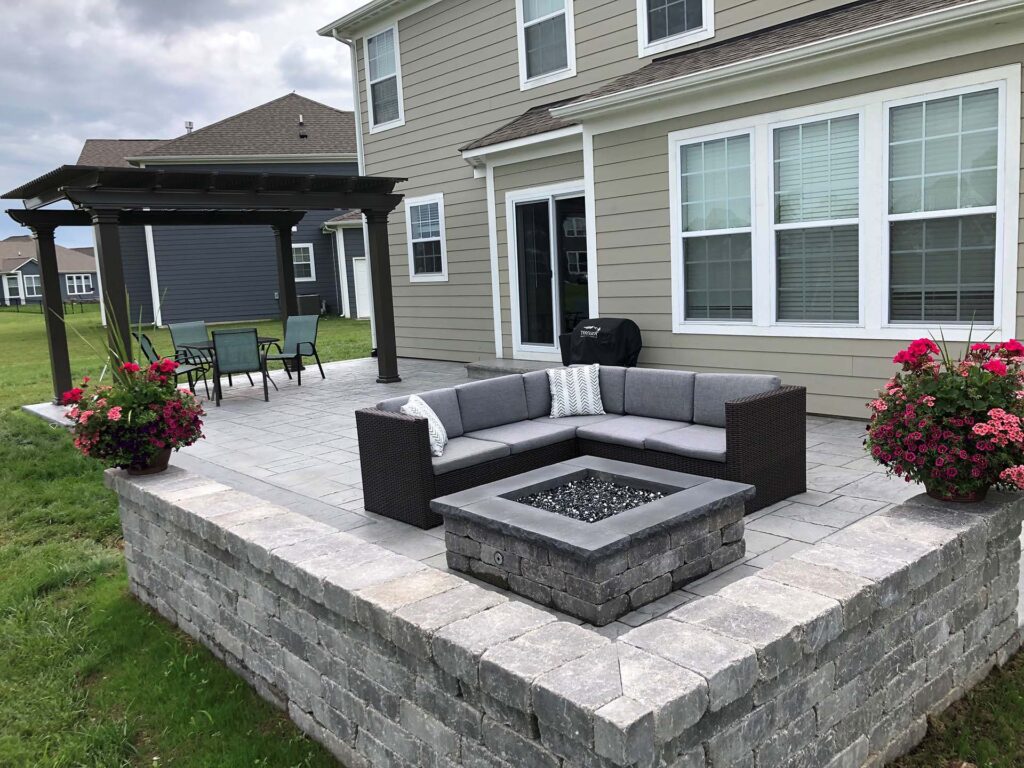 Indy Decorative Concrete Firepit